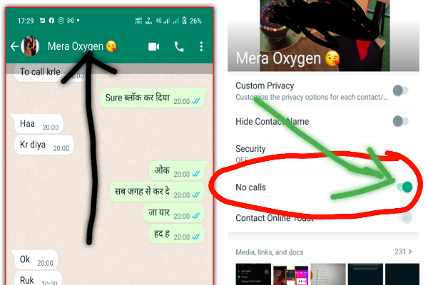 pariwar nicalTechWhatsapp call on hold another call in hindi 