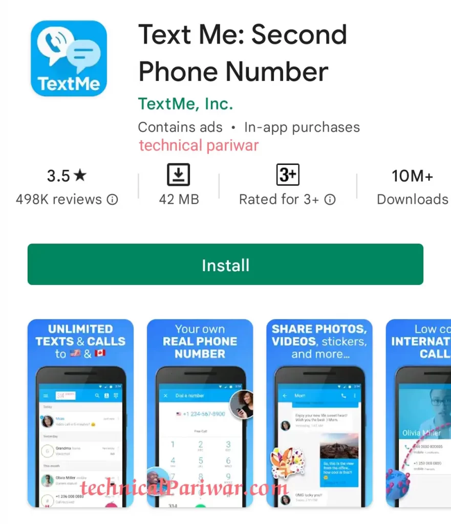 Second phone number for whatsapp 
