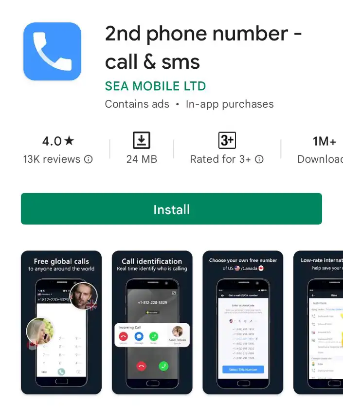 2nd phone number for whatsapp number 