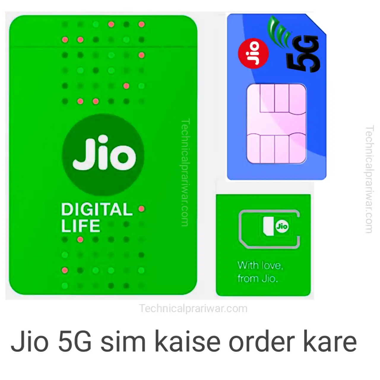 Jio ki 5g SIM card online order process