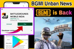 Bgmi game Unban date